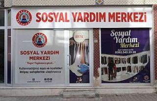Bafra Sosyal Yardım Merkezi ihtiyaç sahiplerinin...