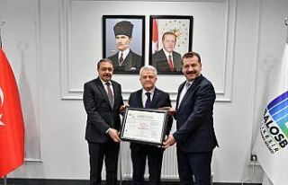 Balıkesir OSB enerji yönetimindeki kalitesini belgeledi