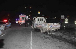 Balıkesir’de can pazarı...Kamyonet kırmızı...