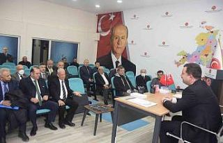 Balıkesirliler Dernekleri MHP’yi ziyaret etti