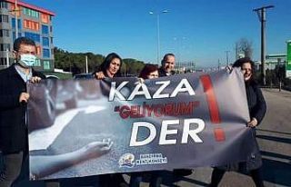 Bandırma Kent Konseyi Hastane kavşağındaki kazalara...