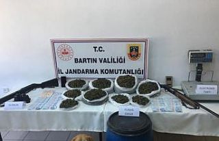 Bartın’da jandarmadan uyuşturucu operasyonu