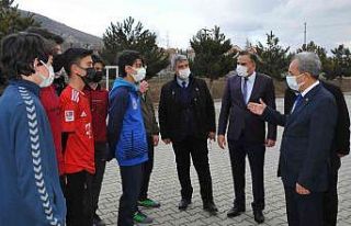 Başkan Akkaya Fen Lisesi öğrencileri ile buluştu