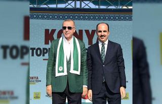 Başkan Altay çiftçilere verilen destekten dolayı...