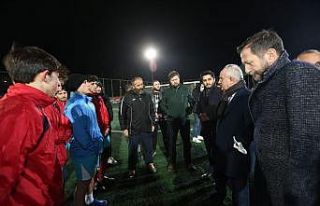 Başkan Aygün, ilçedeki amatör kulüpleri ziyaret...