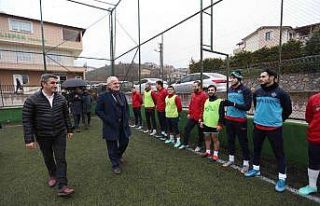 Başkan Aygün’den Çınarlıspor’a ziyaret