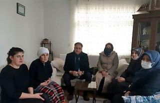 Başkan Bozkurt, gazi ailesine taziyede bulundu