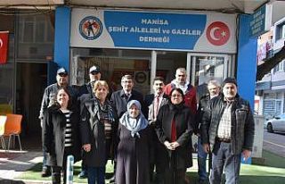 Başkan Çelik, şehit aileleri ve gazileri ziyaret...