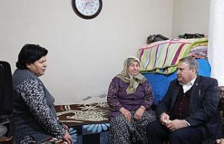 Başkan Çerçi ev ziyaretleriyle sorunları dinliyor