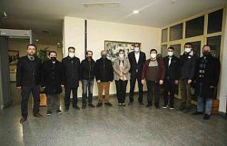 Başkan Çerçioğlu, AGC yönetimini ağırladı