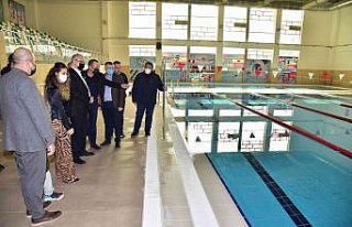 Başkan Ergün Tarık Almış Spor Tesisleri’ni...