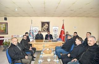 Başkan Gürkan’dan ağaç sanatkarları odasına...