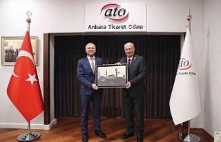 Başkan Keleş, ATO Başkanı ile görüştü