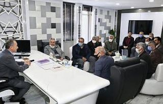 Başkan Kılınç, Mara Mahallesi muhtarı ve sakinlerini...
