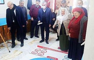 Başkan Özdemir huzurevi sakinleri ile curling ve...