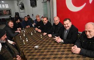 Başkan Yılmaz, esnafı dinledi