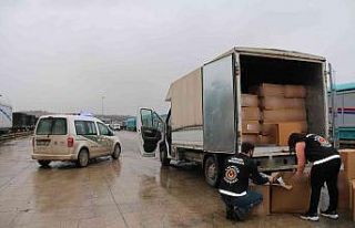 Başkentte Gümrük Muhafaza ekipleri 2.3 ton kaçak...