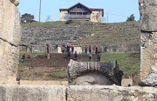 Batı Karadeniz’in Efes’inde kazı çalışmaları...