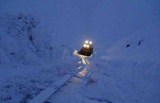 Batman kırsalında kar kalınlığı 2 metreyi aştı:...