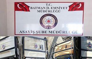 Batman’da baz istasyonu hırsızları tutuklandı