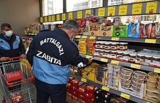 Battalgazi Belediyesi’nden marketlere KDV denetimi