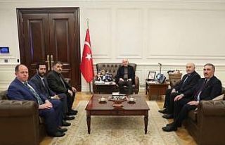 Bayburt heyetinden İçişleri Bakanı Soylu’ya...