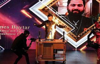 Baytar Steakhouse, ödül aldığı gecede alevli...