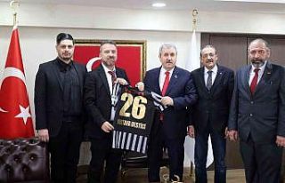 BBP Genel Başkanı Destici, Eskişehirspor Başkanı...