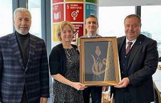 Belediye Başkanı Ramazan, UNDP Temsilcisi Vinton...