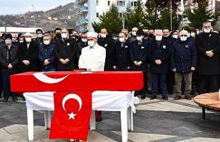 Belediye personeli son yolculuğuna uğurlandı