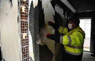 Belkıs teyzenin gözyaşlarını Balıkesir Büyükşehir...