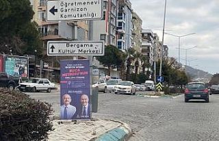 Bergama’da metro afişlerinin toplatıldığı iddiasına...