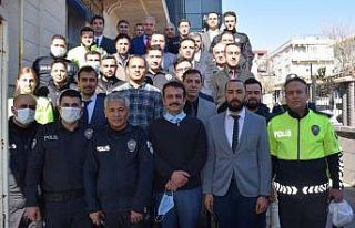 Besni’de emniyet müdürlüğü değerlendirme toplantısı...