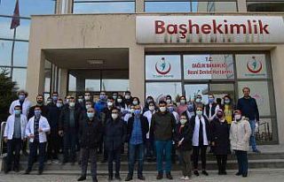 Besni’de hekimler iş bıraktı