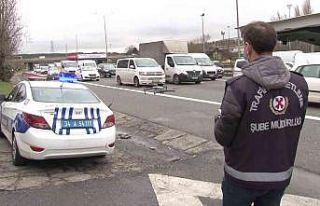 Beykoz’da dron destekli denetimde geri geri giden...