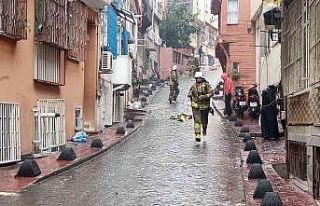 Beyoğlu’nda yangın paniği