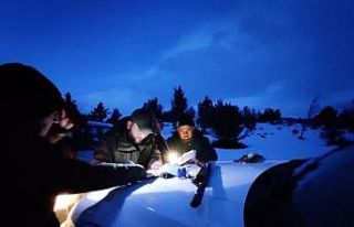 Beyşehir Gölü Milli Parkı’nda çamurcun avına...