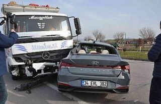 Biga’da trafik kazası: 1 ölü, 2 yaralı
