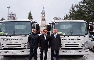 Bilecik Belediyesinin araç filosu genişliyor