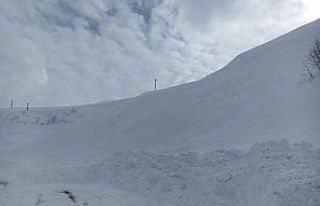 Bingöl’de çığ düştü, yol ulaşıma kapandı