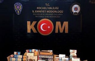 Binlerce makaron ele geçirildi
