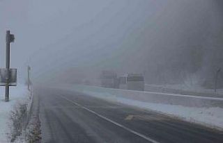 Bolu Dağı’nda yoğun sis etkili oluyor