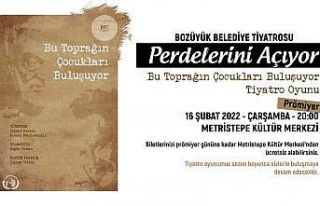 Bozüyük Belediye Tiyatrosu perdelerini açıyor