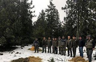 Burdur’da yaban hayatı unutulmuyor