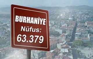 Burhaniye’nin nüfusu 63 bini geçti