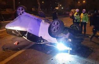 Bursa’da uygulamadan kaçan otomobil ile servis...
