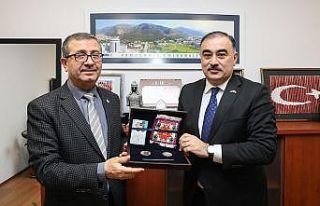 Büyükelçi Mammadov’dan PAÜ’ye ziyaret