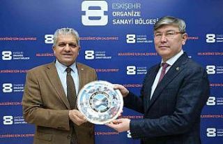 Büyükelçi Saparbekuly, Eskişehirli sanayicileri...