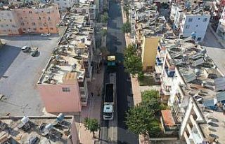 Büyükşehir Belediyesi, Akbelen’de üç caddeyi...
