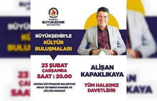 Büyükşehir ile Kültür Buluşmaları devam ediyor